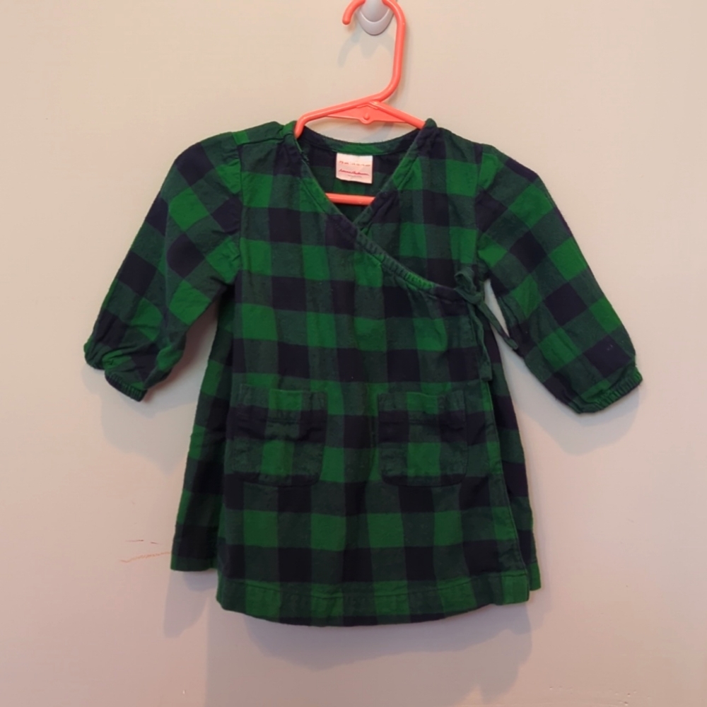 Hanna Andersson flannel dress